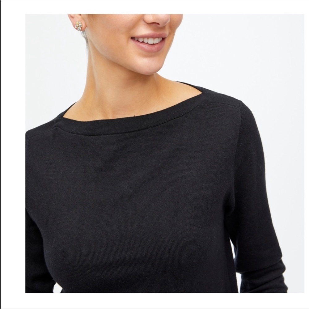 J.Crew Cotton Boatneck Sweater NWT